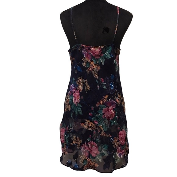 VINTAGE Intimate Moods Floral Slip Dress & Robe Set - Picture 6 of 7